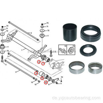 Achskörper, Hinterachse für Peugeot, Citroen-Reparatur-Kit